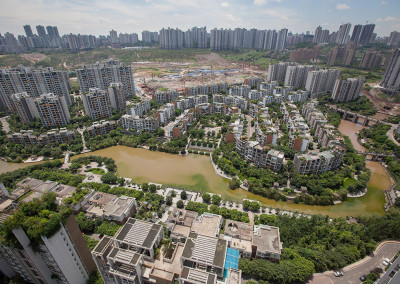 Megablock developments continue to be built for a rising tide of urban migrants. - Chongqing