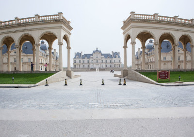 Château Laffitte is a near replica of the baroque Château de Maisons-Laffitte located outside Paris. - Beijing